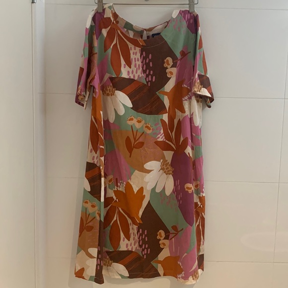 Princess Highway Printed Sleeveless Dress in Size 12 - Picture 3 of 16